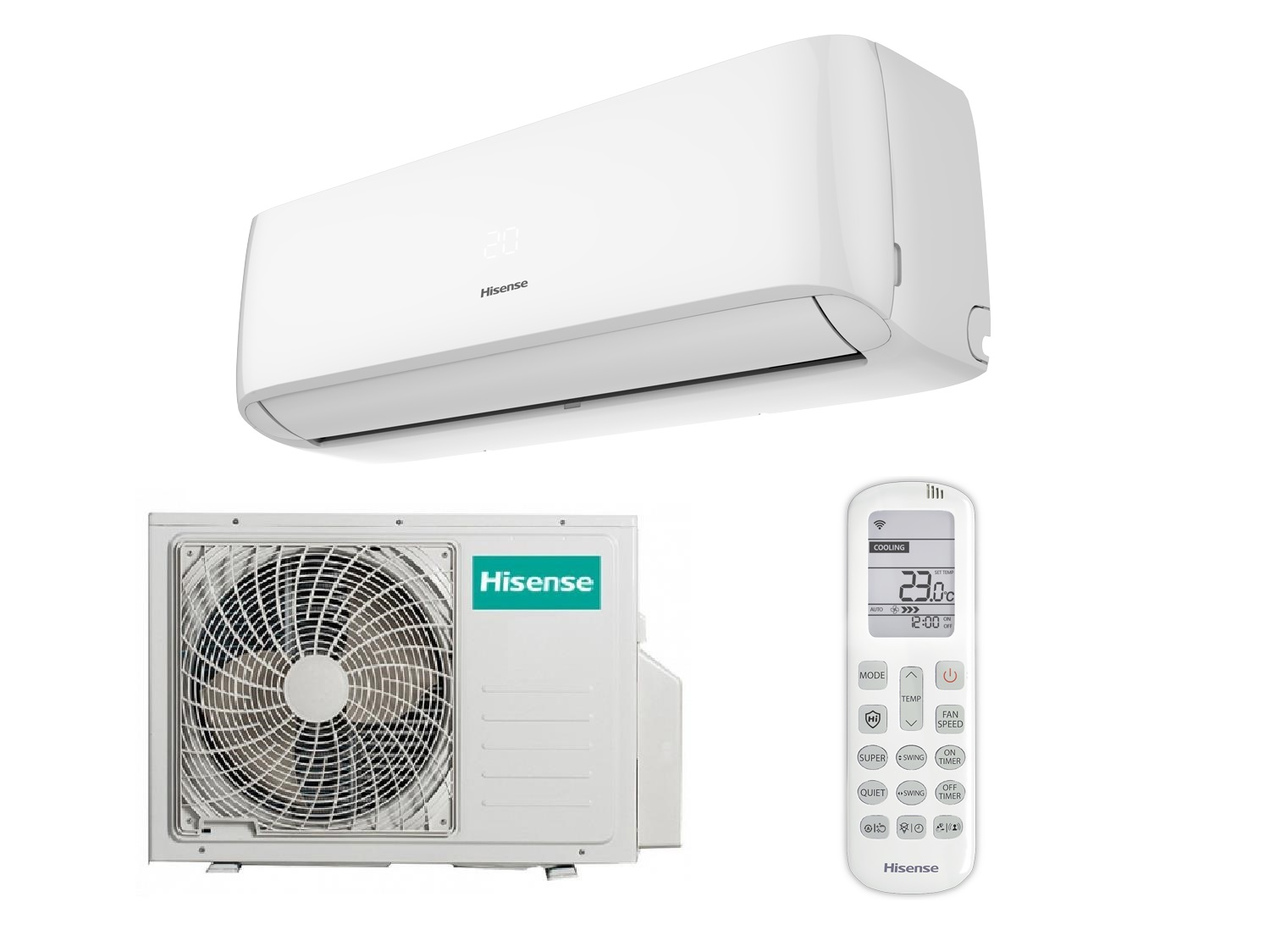 Cплит-система Hisense Goal DC Inverter AS-13UW4RYRCA04 WI-FI