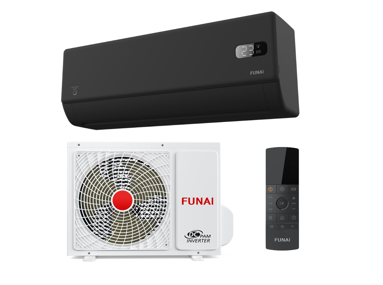 Cплит-система Funai AKOYA Nero Inverter RAC-I-AN30HP.D01